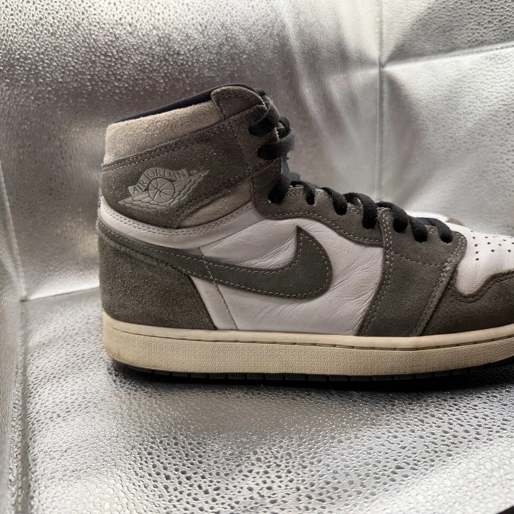 Size 10 Air Jordan‎ 1 Retro OG High Washed Black Mens Athletic Shoes DZ5485-051
